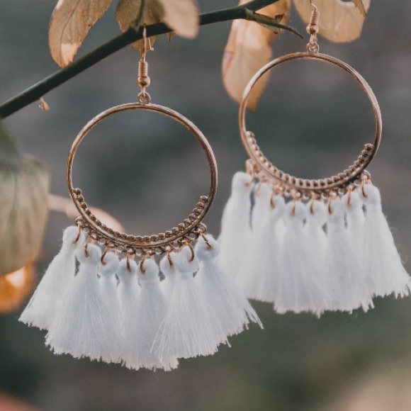 “Arriba!” Boho Fringe Tassel Party Club Earrings - Picture 5 of 16